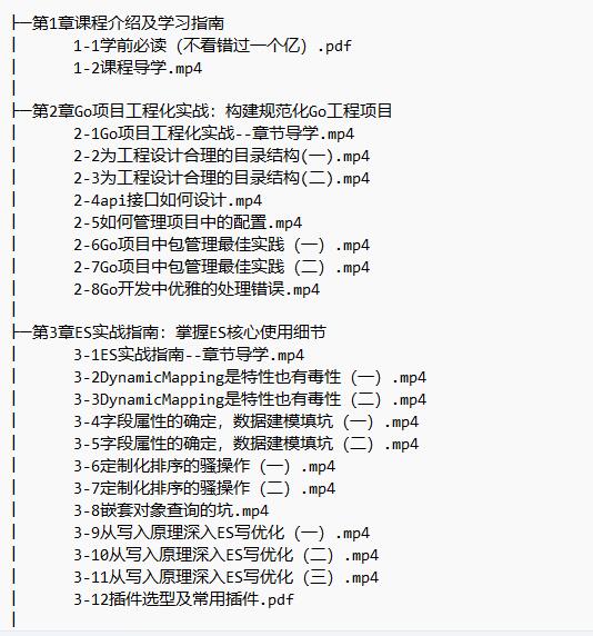 海量數據高并發(fā)場景 構建Go+ES8企業(yè)級搜索微服務 視頻教程 下載 圖1