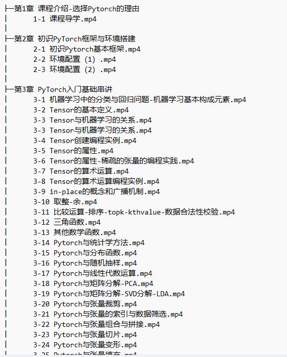 PyTorch入門到進(jìn)階 實(shí)戰(zhàn)計(jì)算機(jī)視覺(jué)與自然語(yǔ)言處理項(xiàng)目 視頻教程 下載   圖1